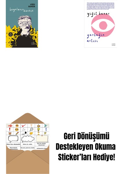 Heyulanın Dönüşü + Gerçeğin Artısı + Okuma Sticker'ları