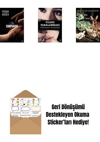 The Companion + Yıldız Yaralanması + Whom Were We Running From? + Okuma Sticker'ları