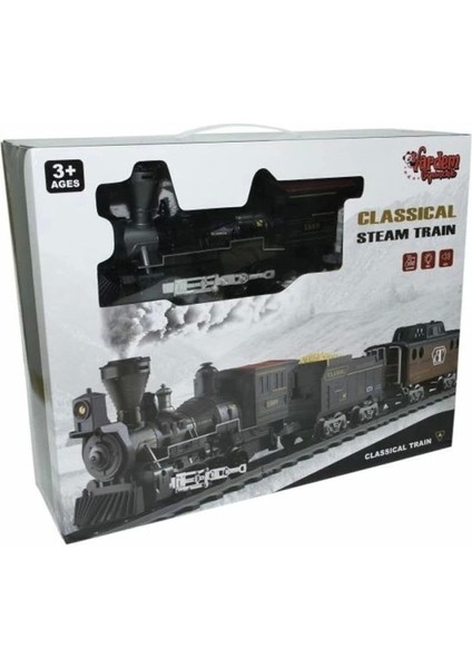 Bfs FF-1613A Işıklı ve Sesli Classic Buharlı Tren