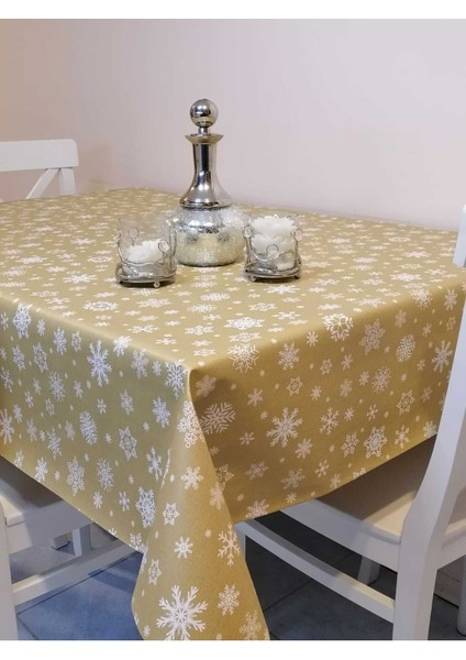Elyaflı Pvc Muşamba - Desenli Silinebilir Masa Örtüsü