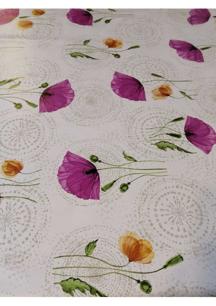 Elyaflı Pvc Muşamba - Desenli Silinebilir Masa Örtüsü