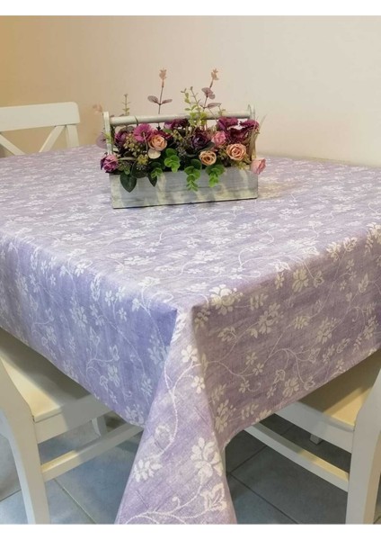Elyaflı Pvc Muşamba - Desenli Silinebilir Masa Örtüsü