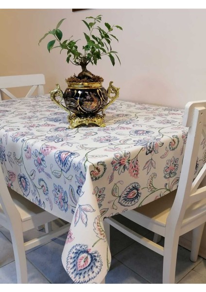 Elyaflı Pvc Muşamba - Desenli Silinebilir Masa Örtüsü