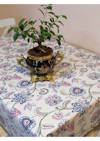 Elyaflı Pvc Muşamba - Desenli Silinebilir Masa Örtüsü fırsatları