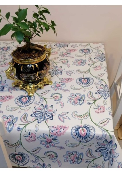 Elyaflı Pvc Muşamba - Desenli Silinebilir Masa Örtüsü indirimleri