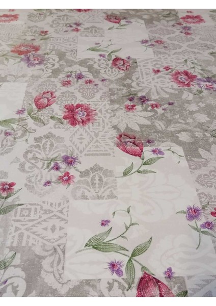 Elyaflı Pvc Muşamba - Desenli Silinebilir Masa Örtüsü