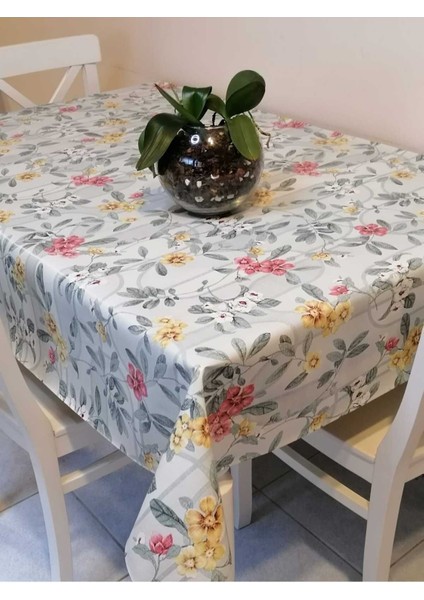 Elyaflı Pvc Muşamba - Desenli Silinebilir Masa Örtüsü