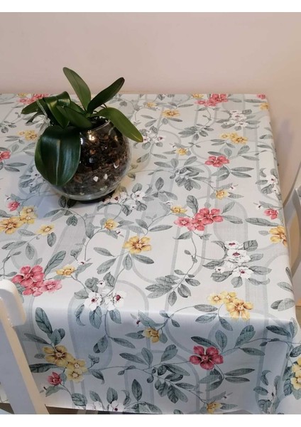 Elyaflı Pvc Muşamba - Desenli Silinebilir Masa Örtüsü fırsatları