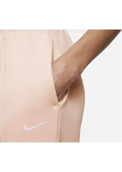 Sportswear Essential Fleece Trousers Oversize Pembe Kadın Eşofman Altı fırsatları