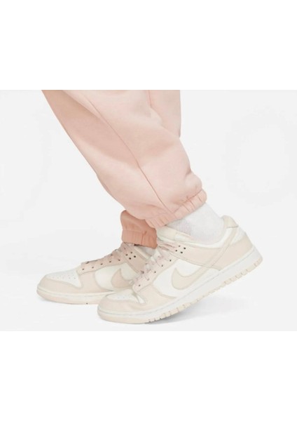 Sportswear Essential Fleece Trousers Oversize Pembe Kadın Eşofman Altı indirimleri