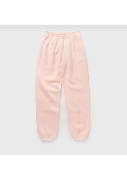 Sportswear Essential Fleece Trousers Oversize Pembe Kadın Eşofman Altı