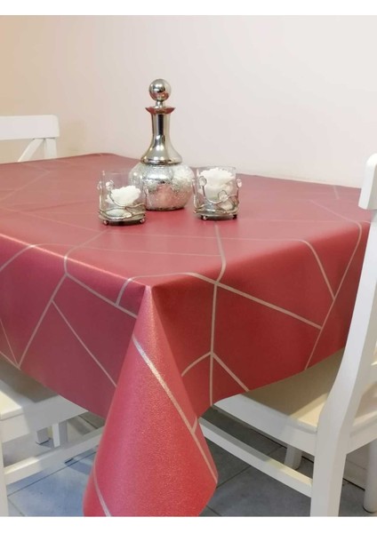 Elyaflı Pvc Muşamba - Desenli Silinebilir Masa Örtüsü