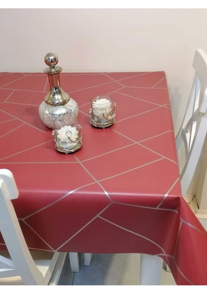 Elyaflı Pvc Muşamba - Desenli Silinebilir Masa Örtüsü fırsatları
