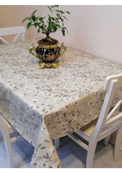 Elyaflı Pvc Muşamba - Desenli Silinebilir Masa Örtüsü fırsatları