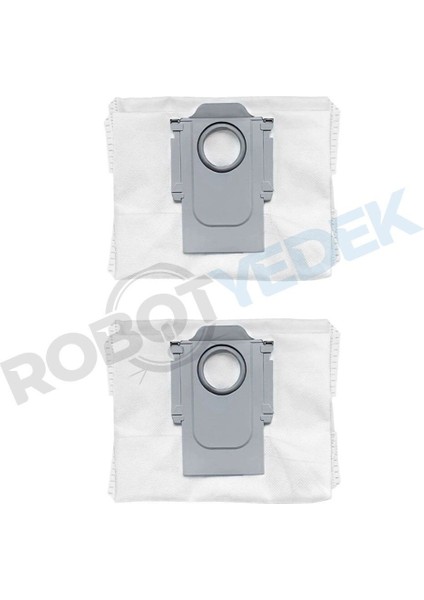 Roborock Q8 Max Plus Uyumlu 2 Adet Toz Torbası