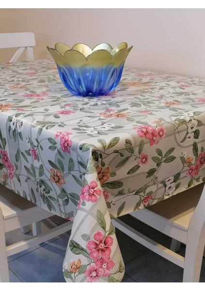 Elyaflı Pvc Muşamba - Desenli Silinebilir Masa Örtüsü