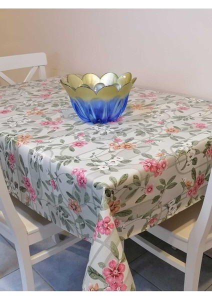 Elyaflı Pvc Muşamba - Desenli Silinebilir Masa Örtüsü fırsatları