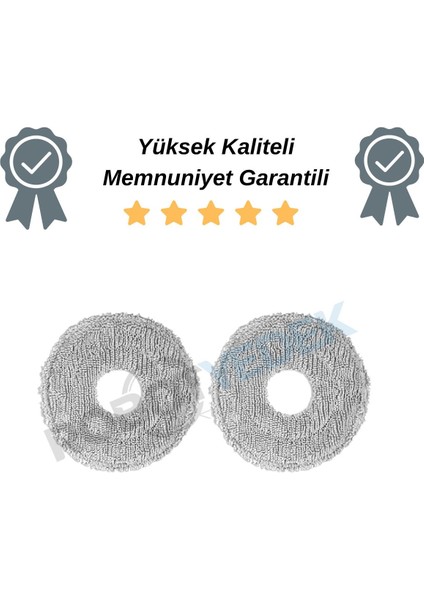 Xiaomi X10 Plus X20 Plus Uyumlu 2 Adet Mikrofiber Mop Bez