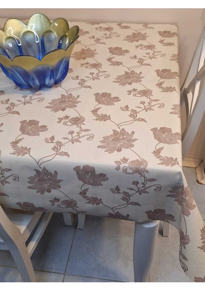 Simli Keten Dokulu Pvc Masa Örtüsü fırsatları