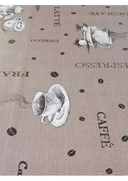 Elyaflı Pvc Muşamba - Desenli Silinebilir Masa Örtüsü