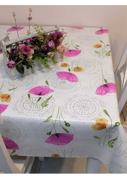 Elyaflı Pvc Muşamba - Desenli Silinebilir Masa Örtüsü indirimleri
