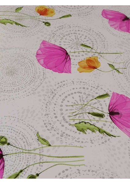 Elyaflı Pvc Muşamba - Desenli Silinebilir Masa Örtüsü