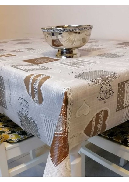 Kaydırmaz Tabanlı Pvc Muşamba - Desenli Silinebilir Masa Örtüsü fiyatları