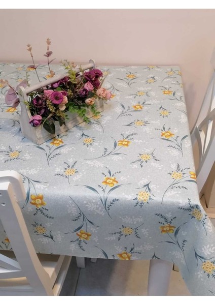 Elyaflı Pvc Muşamba - Desenli Silinebilir Masa Örtüsü indirimleri