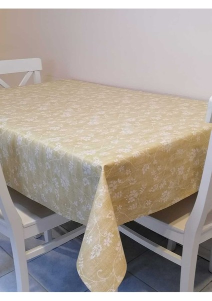 Elyaflı Pvc Muşamba - Desenli Silinebilir Masa Örtüsü