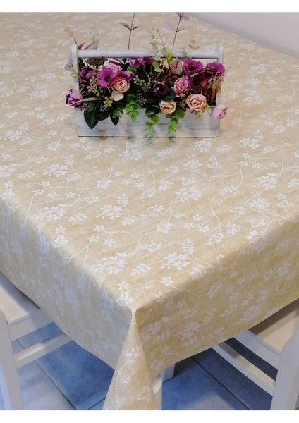 Elyaflı Pvc Muşamba - Desenli Silinebilir Masa Örtüsü fırsatları