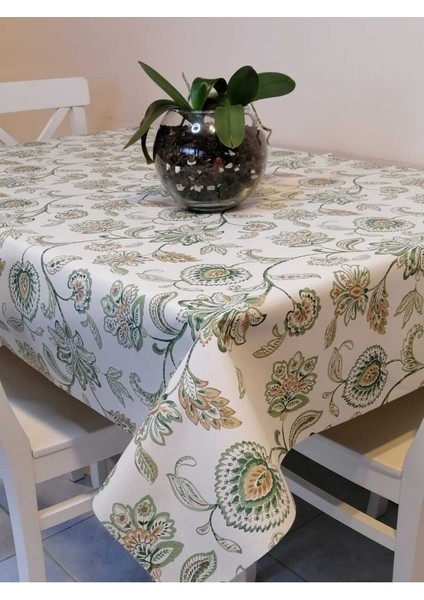 Elyaflı Pvc Muşamba - Desenli Silinebilir Masa Örtüsü