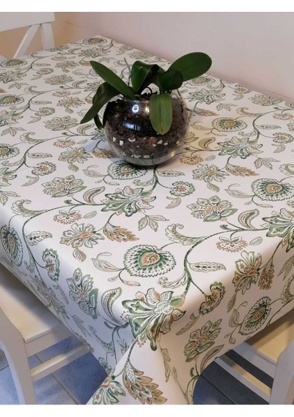 Elyaflı Pvc Muşamba - Desenli Silinebilir Masa Örtüsü fırsatları