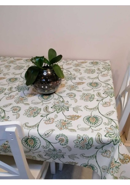 Elyaflı Pvc Muşamba - Desenli Silinebilir Masa Örtüsü