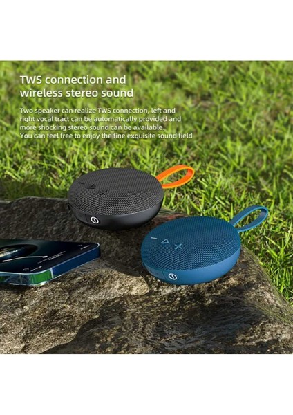 Epoch Suya Dayanıklı Ses Bombası Yüksek Ses Güçlü Bluetooth Hoparlör