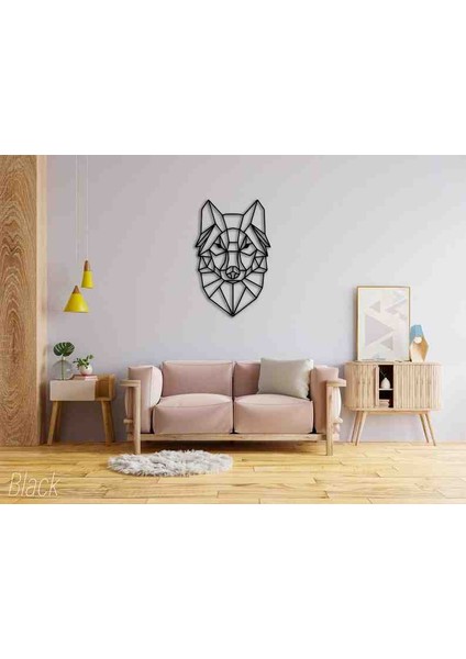 Geometrik Kurt Dekoratif Dekor Tablo