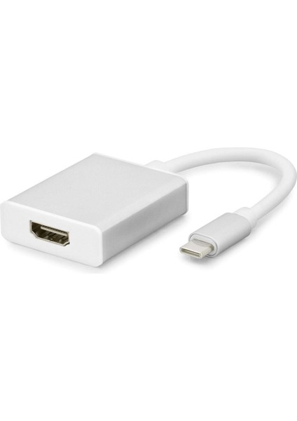 Type-C To Hdmı F Çevirici 4K 30Hz Beyaz HDX7760