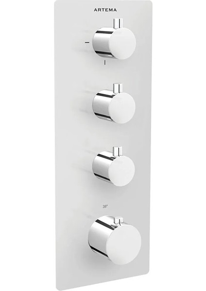 A47189 Aquaheat S5 Ankastre Banyo/duş Bataryası (5 Yollu Yönlendirici)