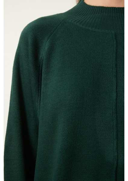 Şık Triko Kazak Pantolon Takım LMU0001 ZÜMRÜT YEŞİLİ indirimleri