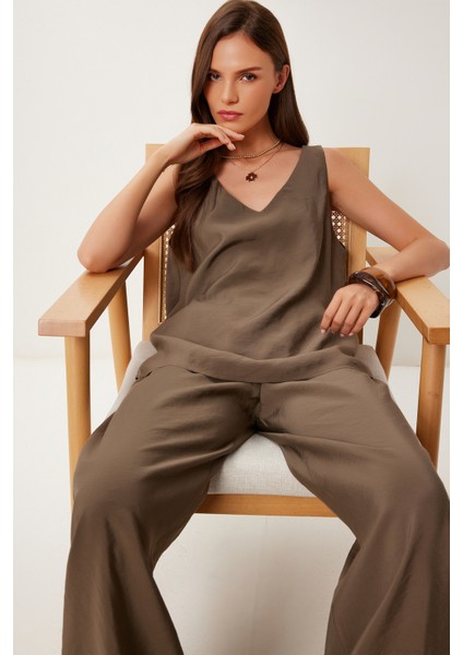 Modal Bluz Pantolon Takım