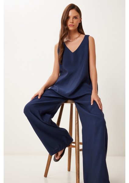 Modal Bluz Pantolon Takım