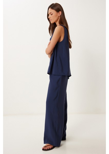 Modal Bluz Pantolon Takım