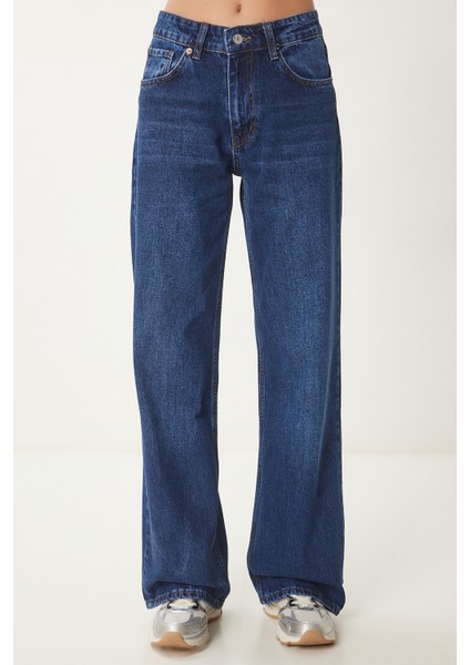 Orta Bel Geniş Paça Bol Jeans indirimleri