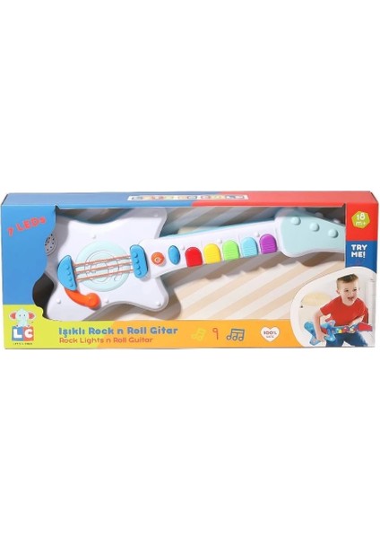 Bfs LC-30986 Işıklı Roc N Roll Gitar