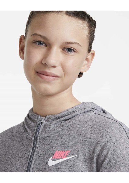 Sportswear Big Kids' (Girls') Full-Zip DA1124-091 indirimleri