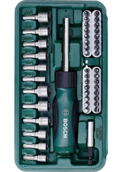 Akülü Vidalama Şarjlı Tornavida Şarjlı Matkap Ixo 7 + 46 Parça Cırcır Tornavida Vidalama Ucu