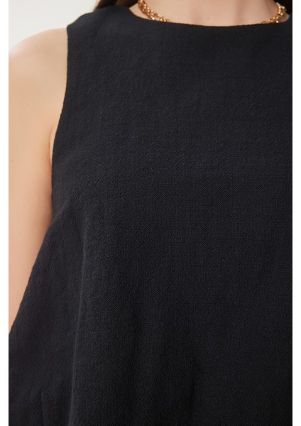 Keten Balon Bluz Pantolon Takım fırsatları