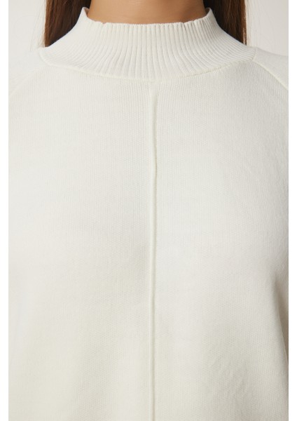 Şık Triko Kazak Pantolon Takım LMU0001 EKRU fırsatları