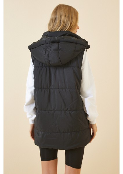 Kapüşonlu Oversize Şişme Yelek fırsatları