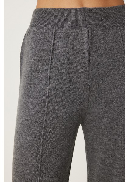 Şık Triko Kazak Pantolon Takım LMU0001 GRİ indirimleri