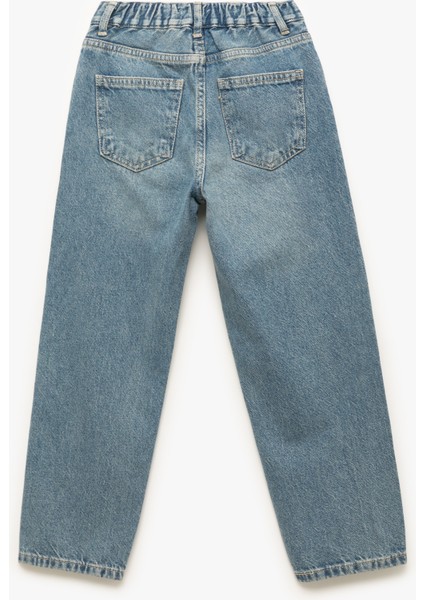 Pamuklu Cepli Rahat Kesim Denim Pantolon fiyatları
